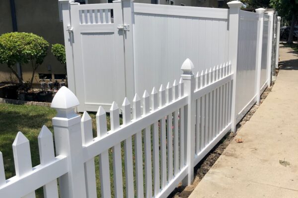 Vinyl Picket Fence Mar Vista, Los Angeles